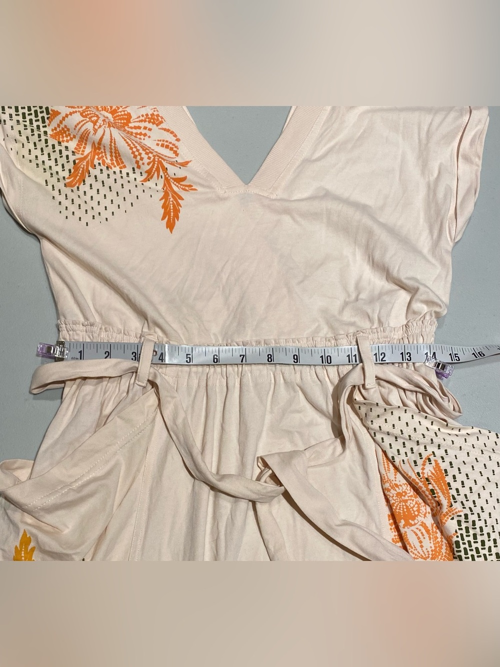 Daily Practice by Anthropologie Short-Sleeve V-Neck Midi Dress, size S - Picture 8 of 10